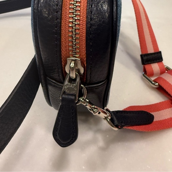 Coach Jes Denim & pebbled Leather Convertible Crossbody Belt Bag NWOT - Picture 3 of 15